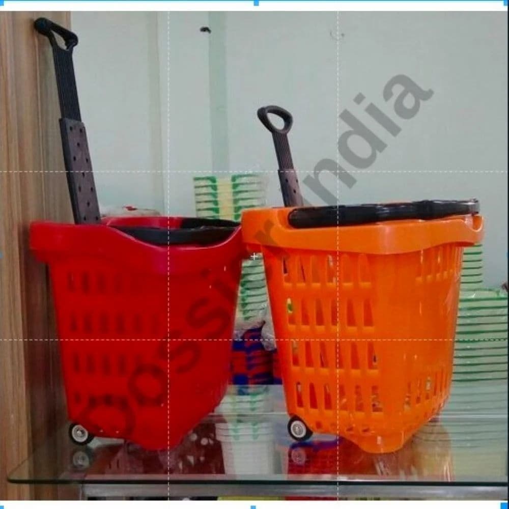 Plastic Shopping Trolley
